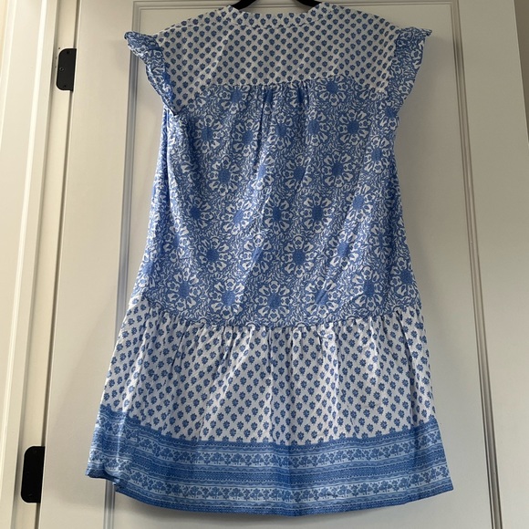 Vineyard Vines Women’s blue print dress - Picture 2 of 2